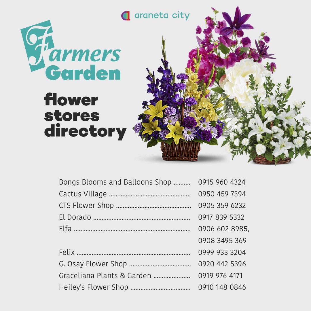 Flowers for your dearly departed at Farmers Garden