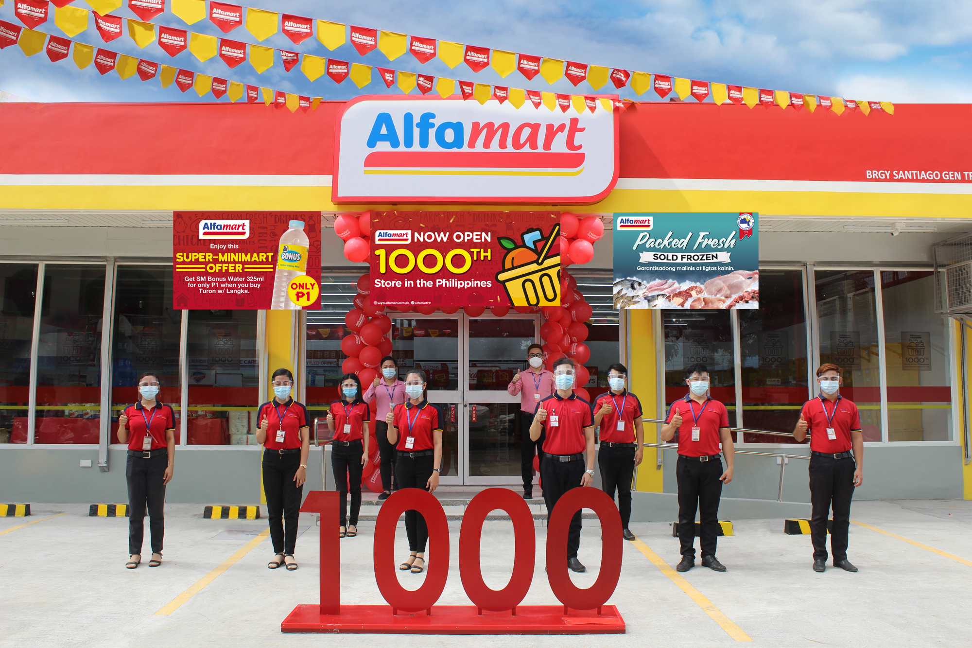 Alfamart, the first PH Super Minimart, commits to communities with the  drive to improve and develop services as they achieved 1000-store milestone  amid a global pandemic – Metropoler