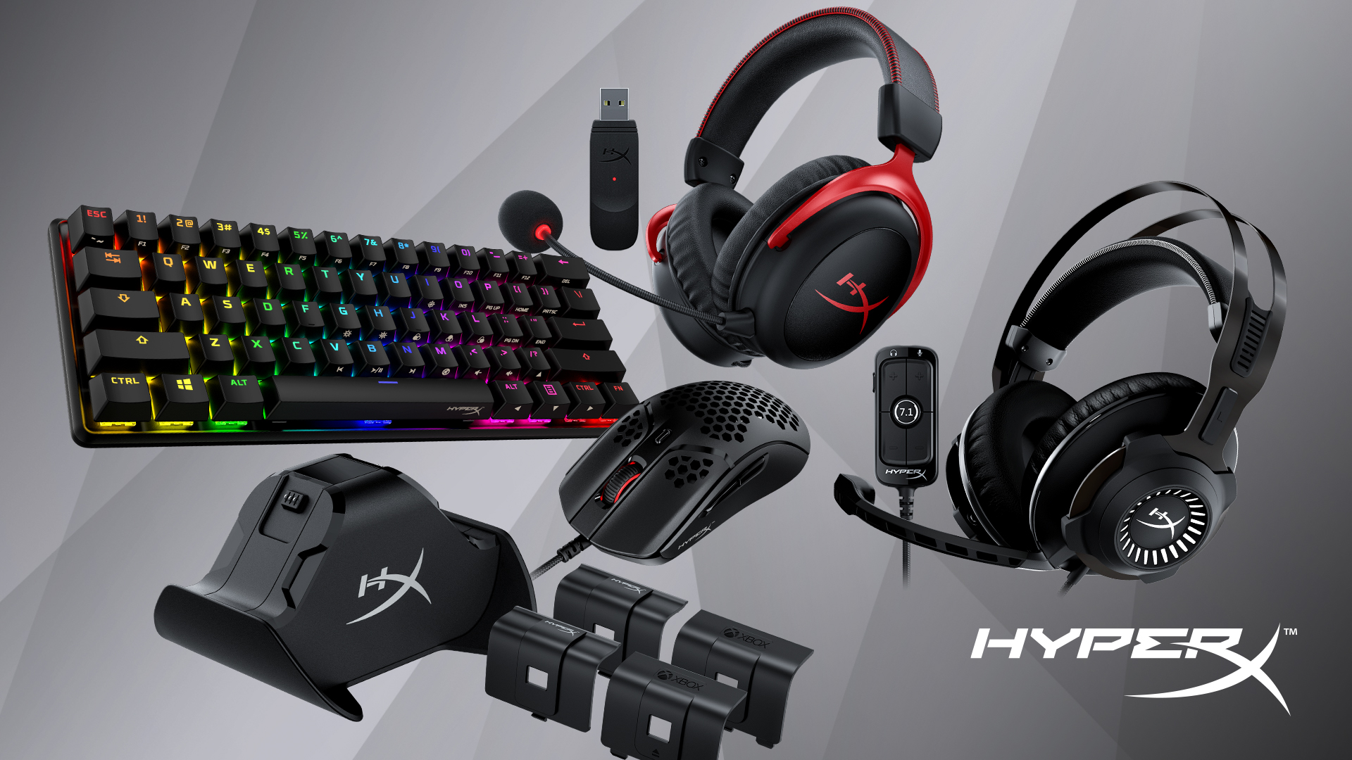 HyperX reveals all-new PC and console gaming gear at CES 2021