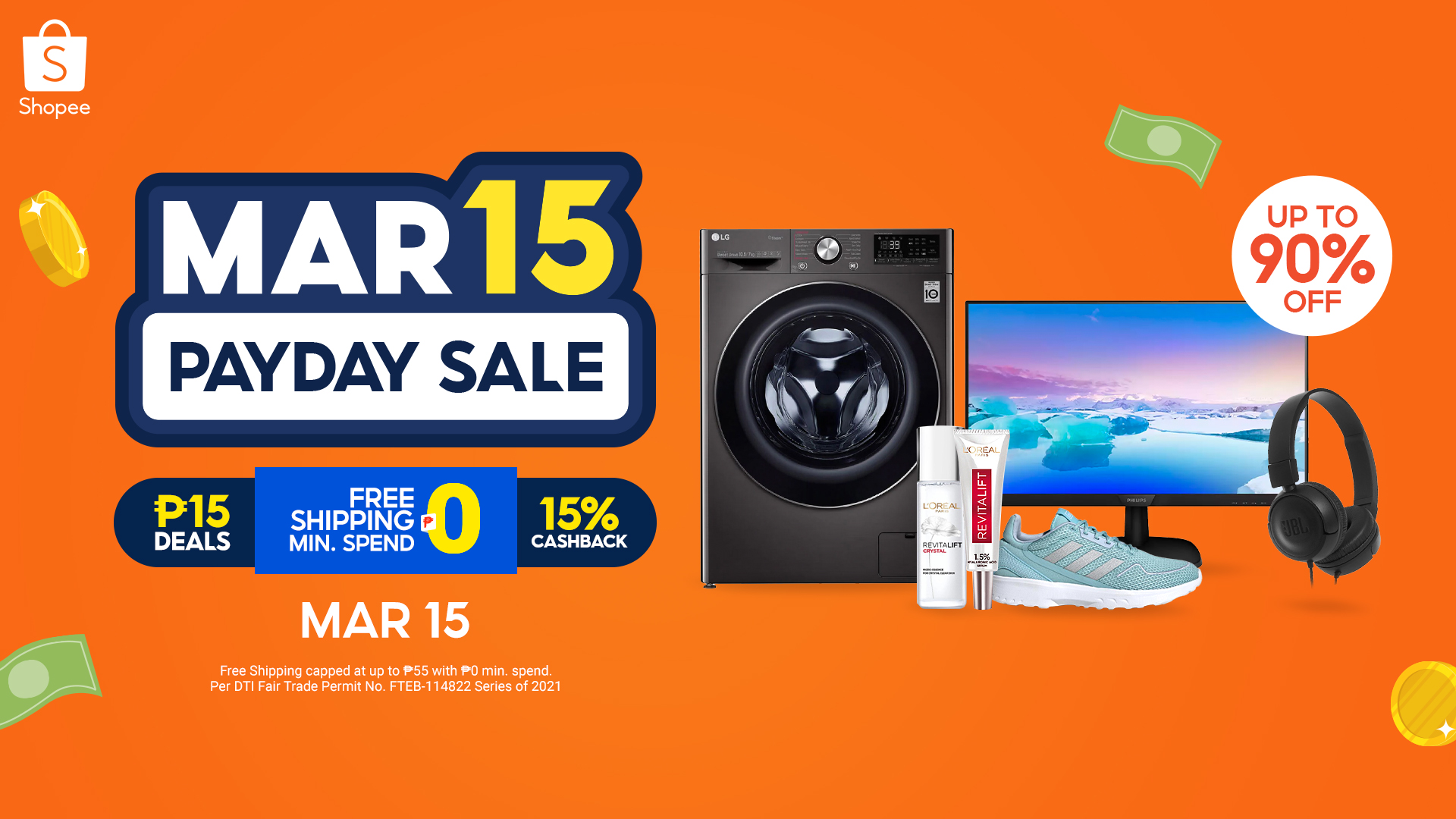 15 Best deals you can find at Shopee’s 3.15 Payday Sale