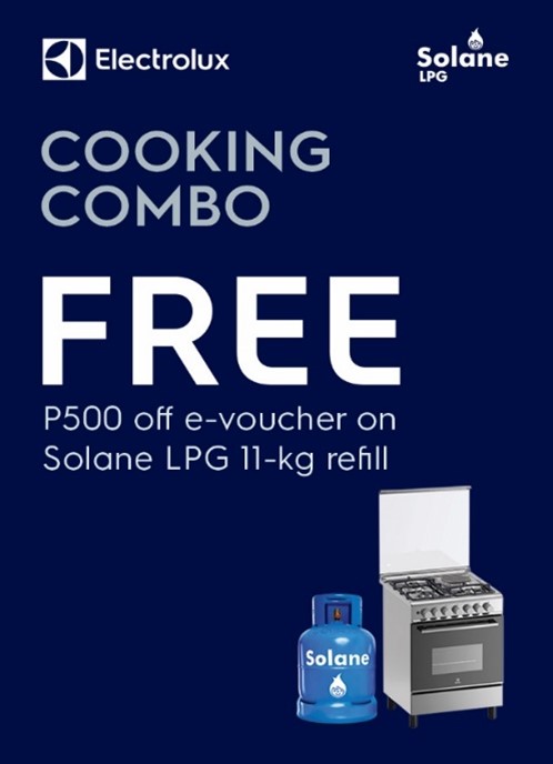 A shiny new cooking range and quality LPG with Electrolux and Solane’s cooking combo