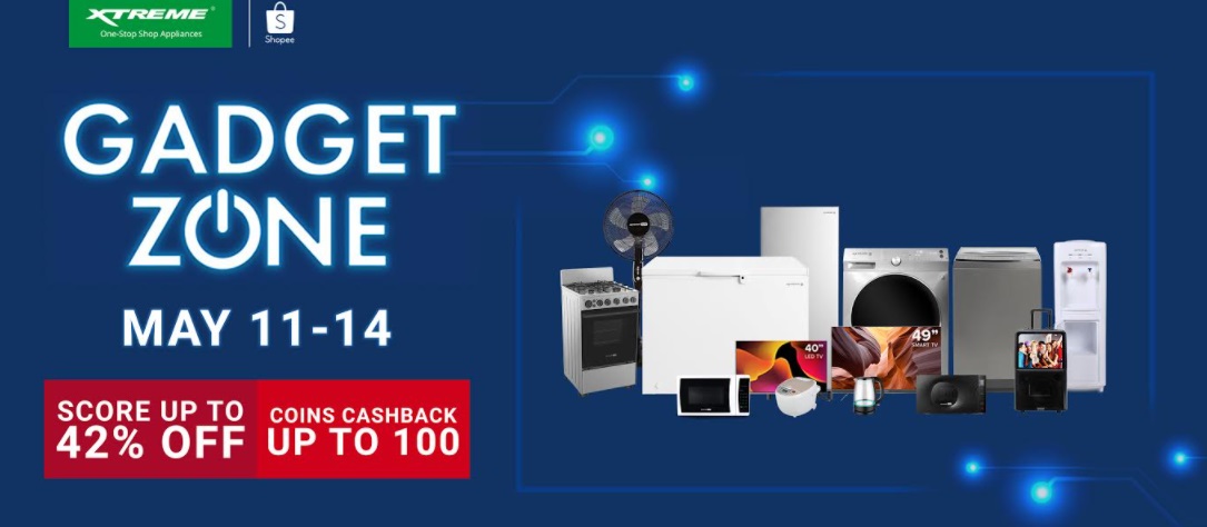 XTREME Appliances joins Shopee Gadget Zone sale starting on May 11