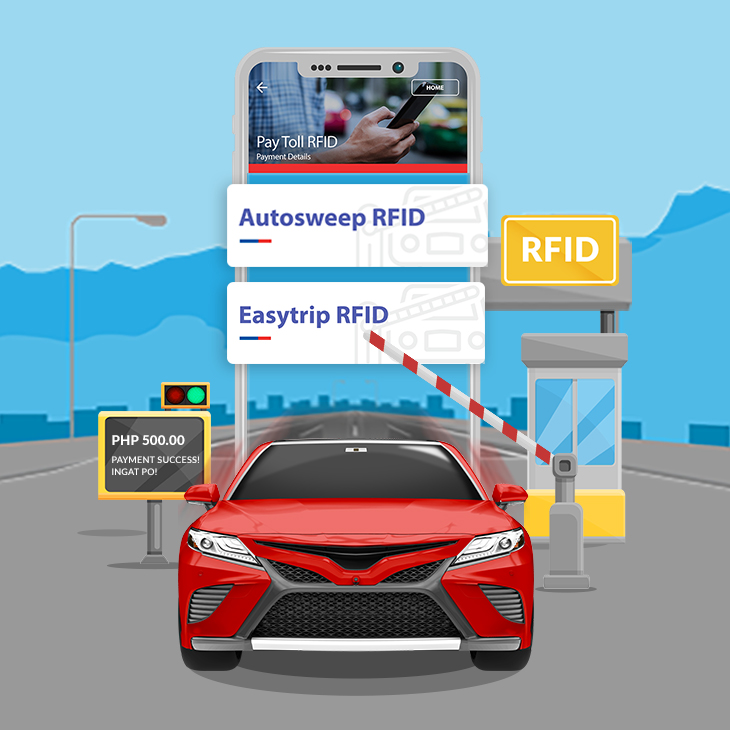 Autosweep and Easytrip Toll RFIDs reloading now available via PSBank Mobile Metropoler