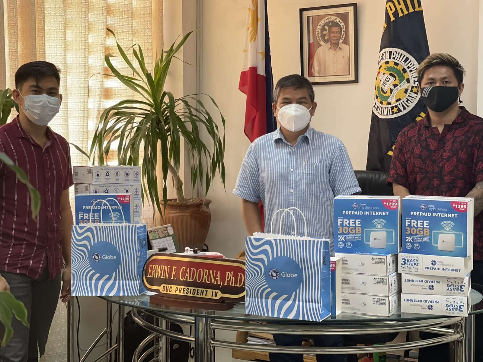 Globe’s Load Up service keeps WiFi up at University of Northern Philippines