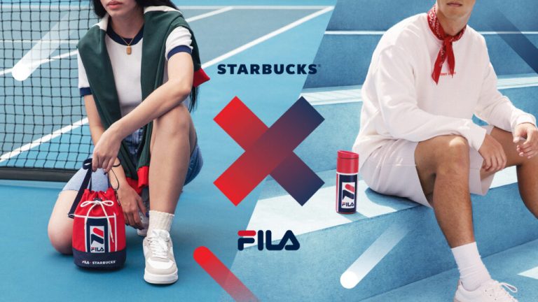 Starbucks and FILA collab for limited designer edition collection in Asia Pacific