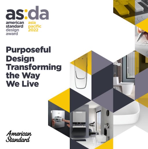 American Standard launches the American Standard Design Award (ASDA) Competition for tertiary design students in Asia-Pacific