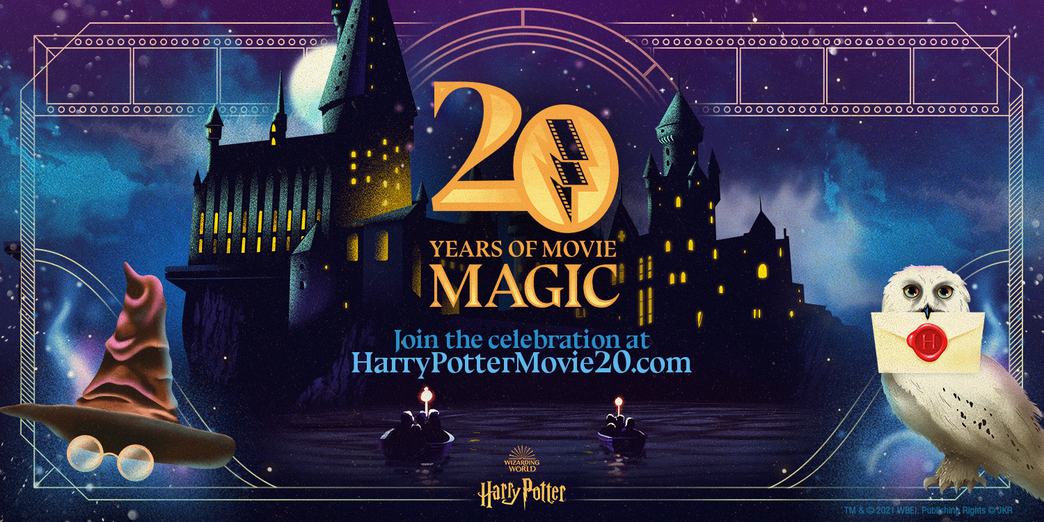 Harry Potter and the Sorcerer's Stone and fans can relive the movies on Cartoon Network and HBO GO