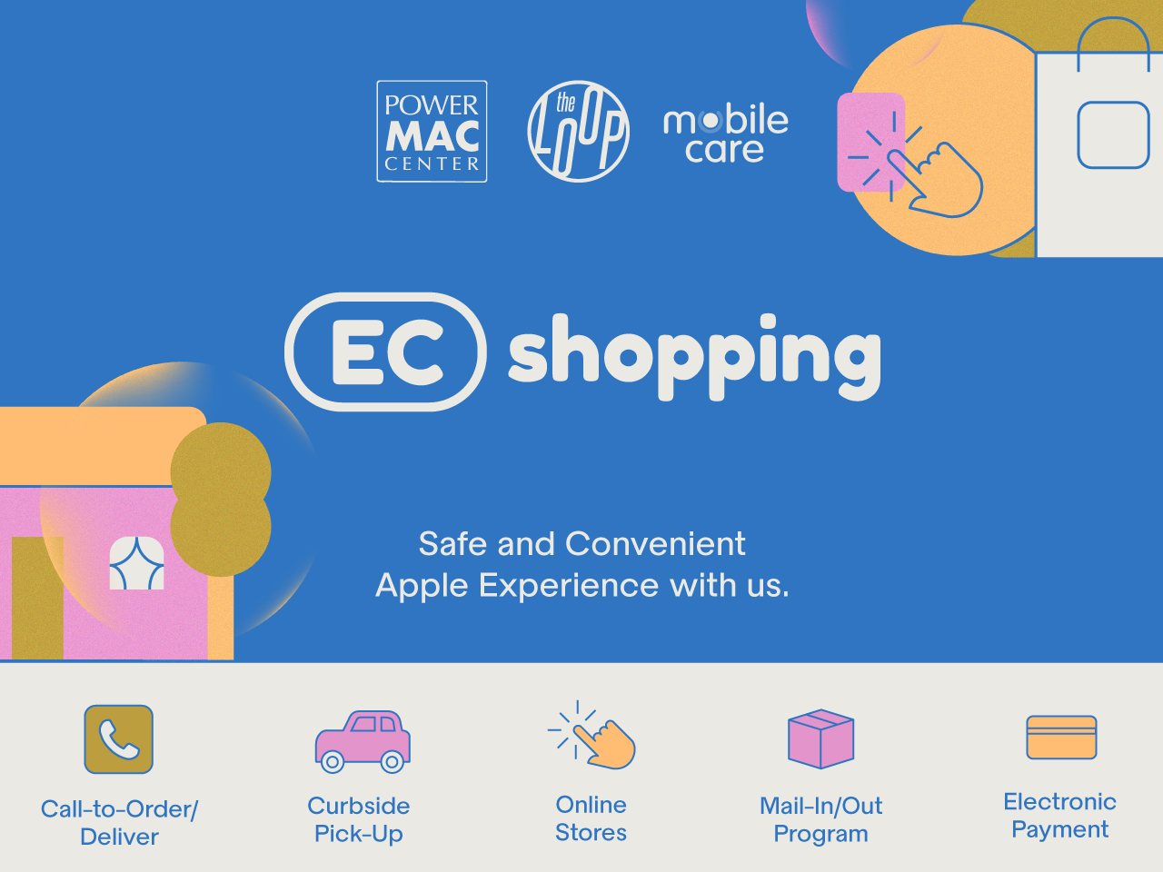 Stay safe while holiday shopping with Power Mac Center’s EC Shopping options