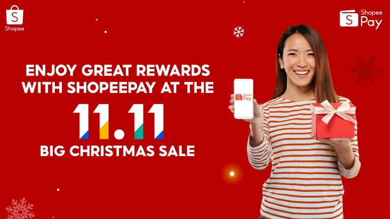 ShopeePay brings users an exciting line-up of rewards and deals at Shopee’s Biggest Festival of the Year, 11.11 Big Christmas Sale