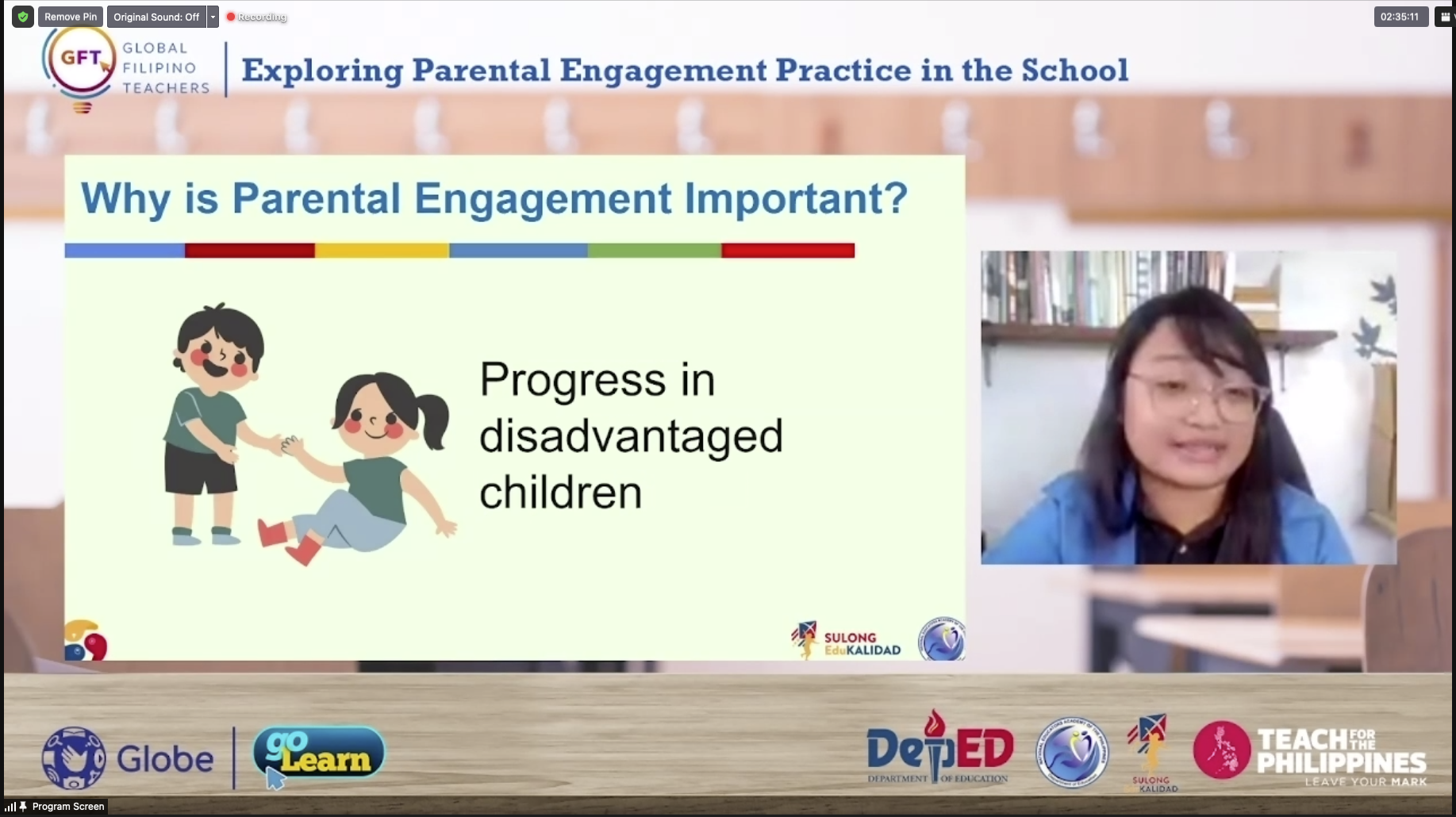 Globe highlights importance of ‘parental engagement in school’ via Global Filipino Teachers series with DepEd