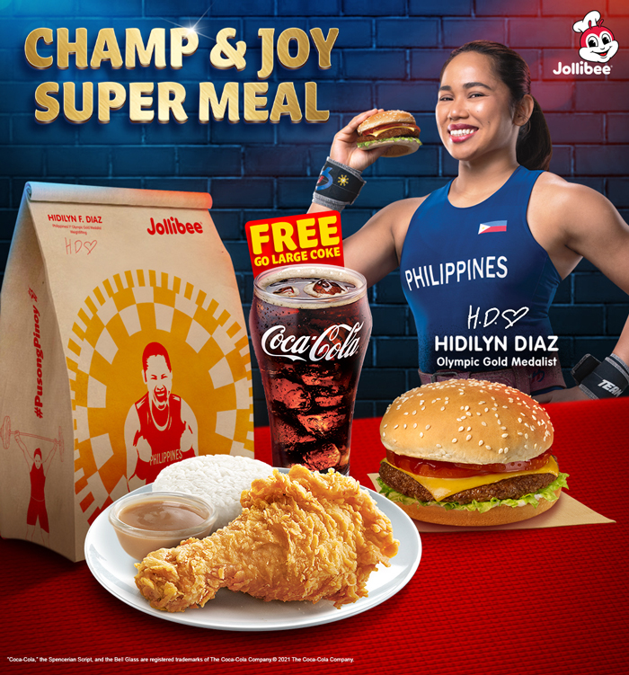 Feast like a world-class champ with Jollibee’s new Champ & Joy Super Meal