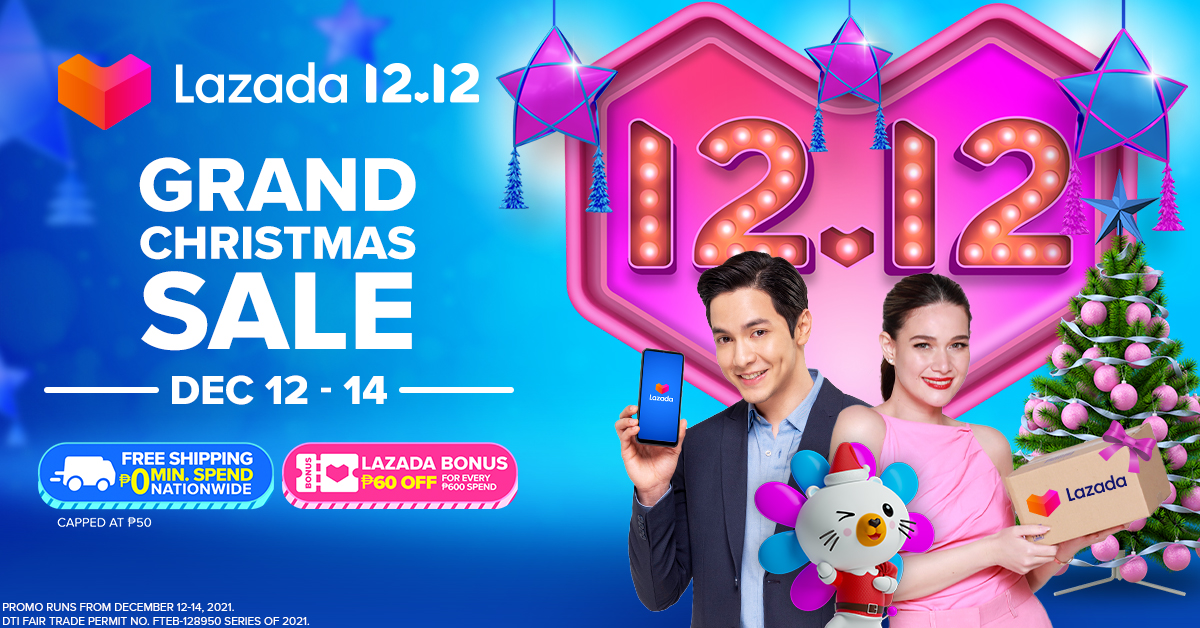Lazada is bringing Paskong Pinoy to shoppers with its 12.12 Grand Christmas Sale