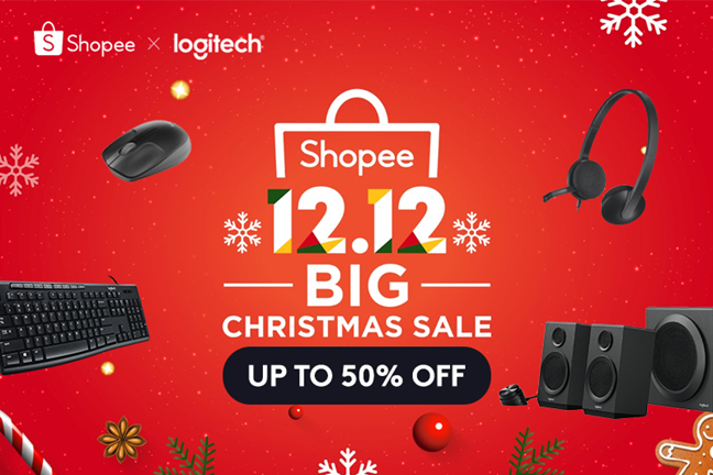 Treat yourself to upgraded home office gear for the New Year at the Logitech 12.12 Big Christmas Sale