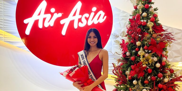 AirAsia Philippines celebrates with Miss Universe Philippines Beatrice Gomez as she claims Top 5 spot in MU 2021