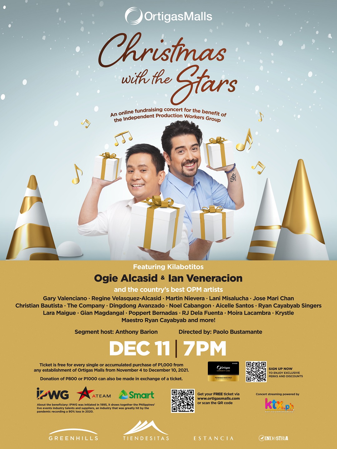 Ortigas Malls Christmas with the Stars