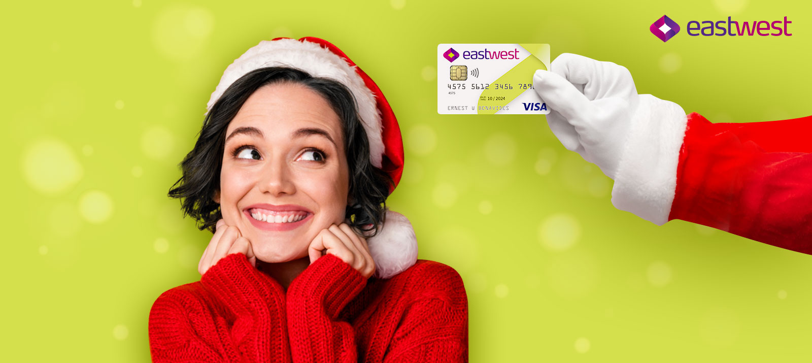 Make gift-giving easier this holiday season with the EastWest Visa Gift Card