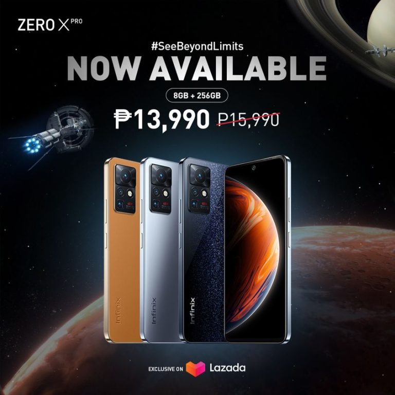 Infinix Zero X Pro now available with 256GB, more storage for your photography masterpieces