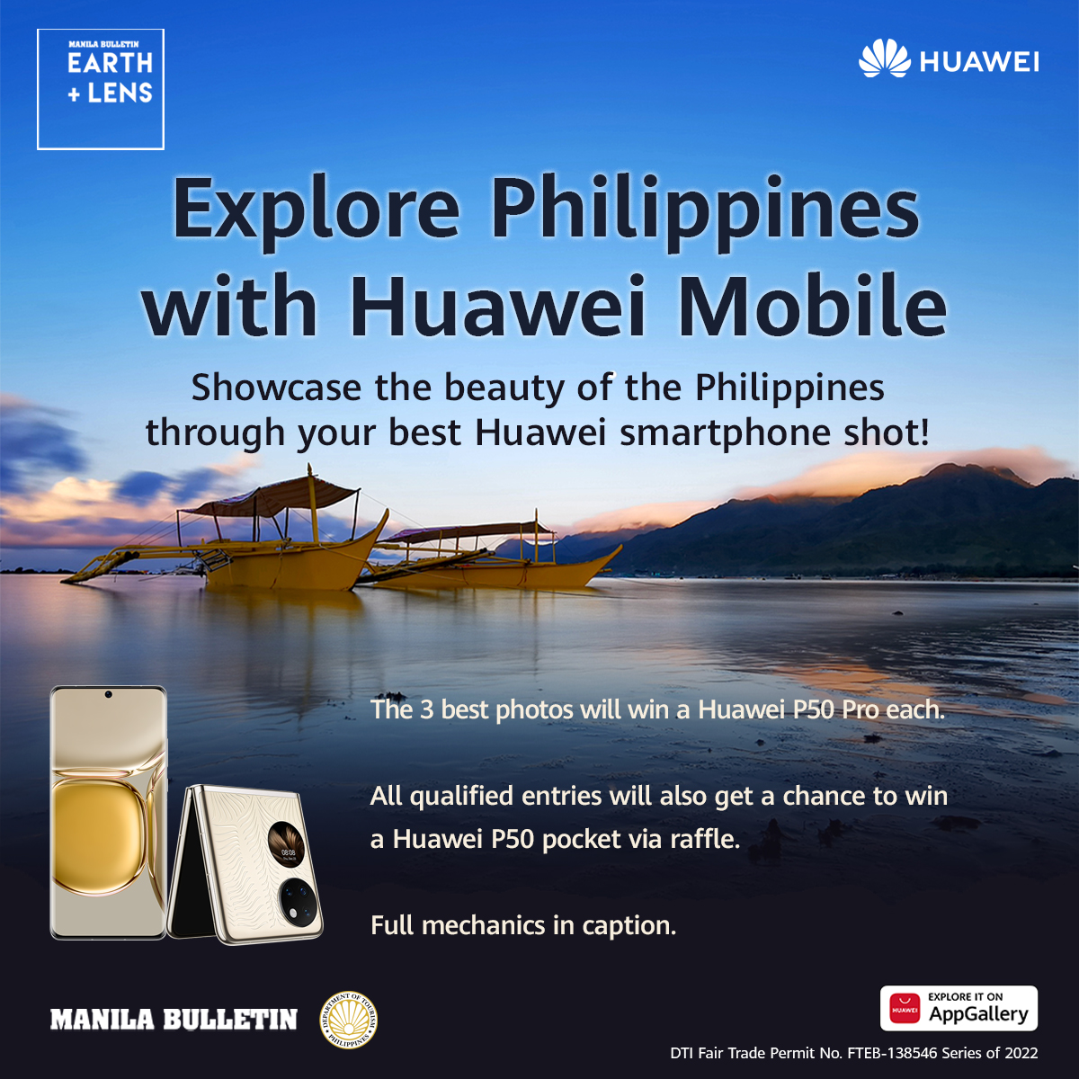 Explore the Philippines with Huawei Mobile