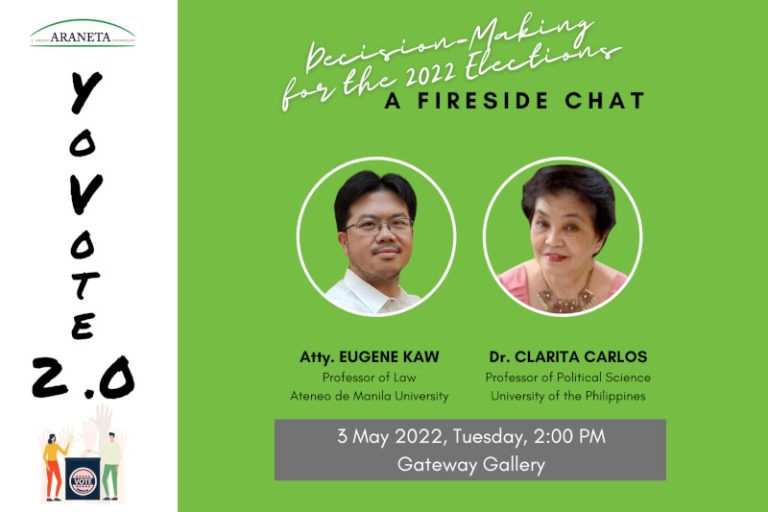 Araneta Group’s JAAF presents 2nd fireside chat on youth and the elections