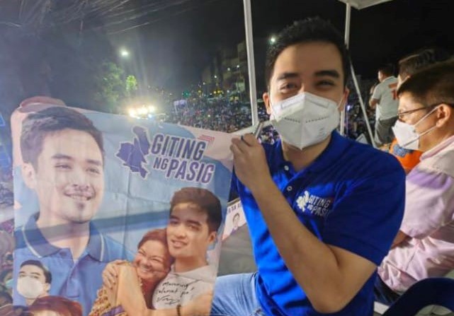 Mayor Vico Sotto tops the mayoral race counts in Pasig