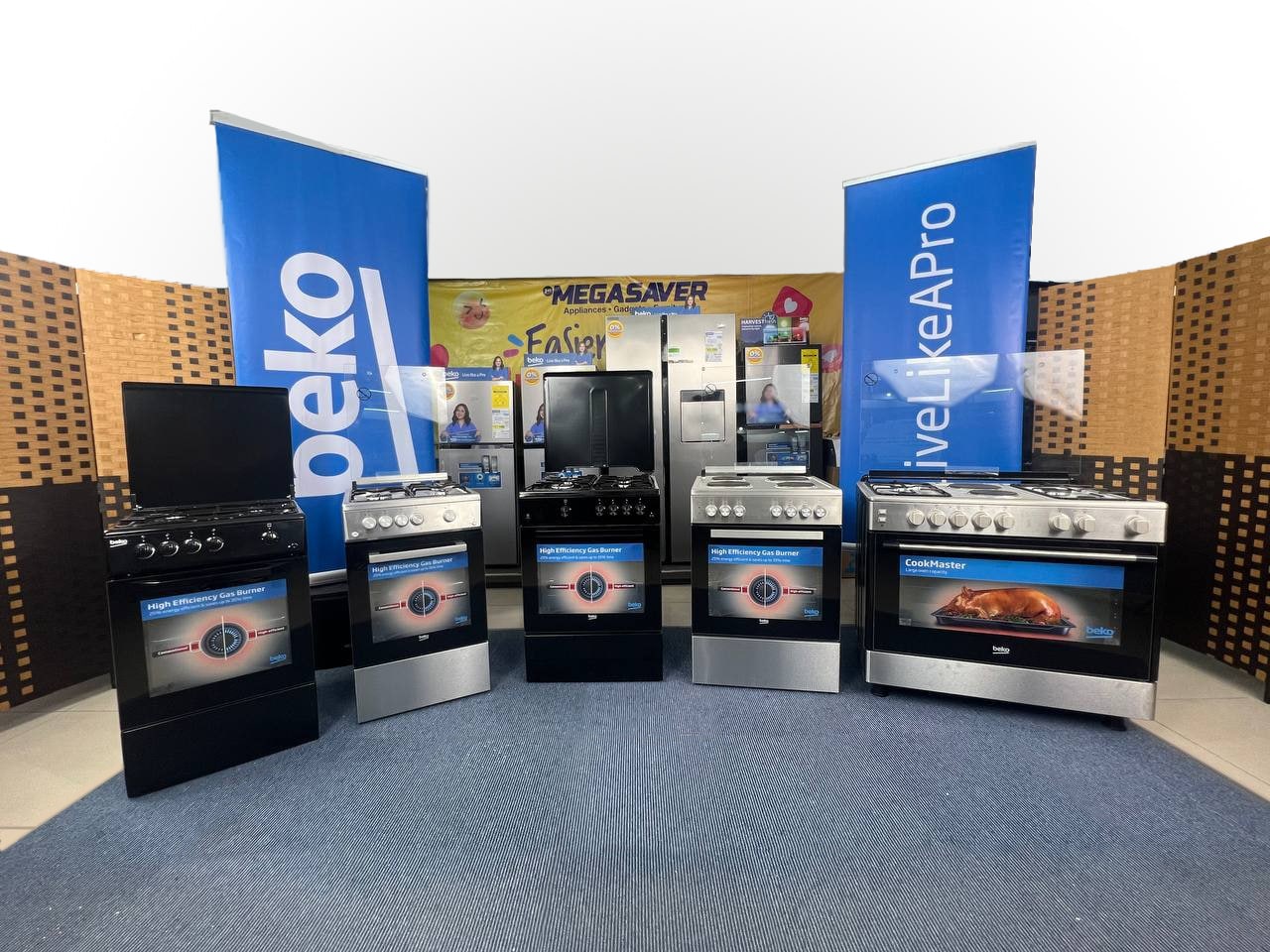 Beko appliances is now available at 1st Megasaver