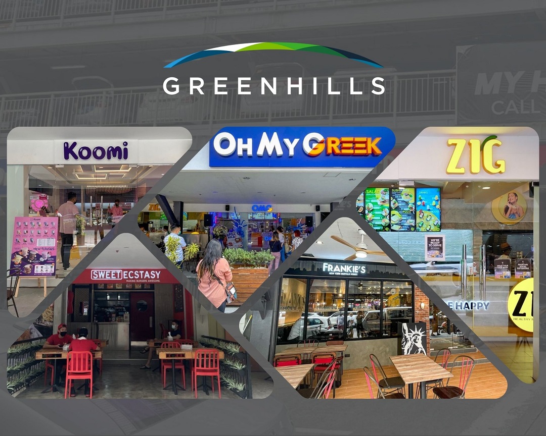 Looking for new and exciting restaurants to try? Visit Greenhills P6, in front of Theatre Mall