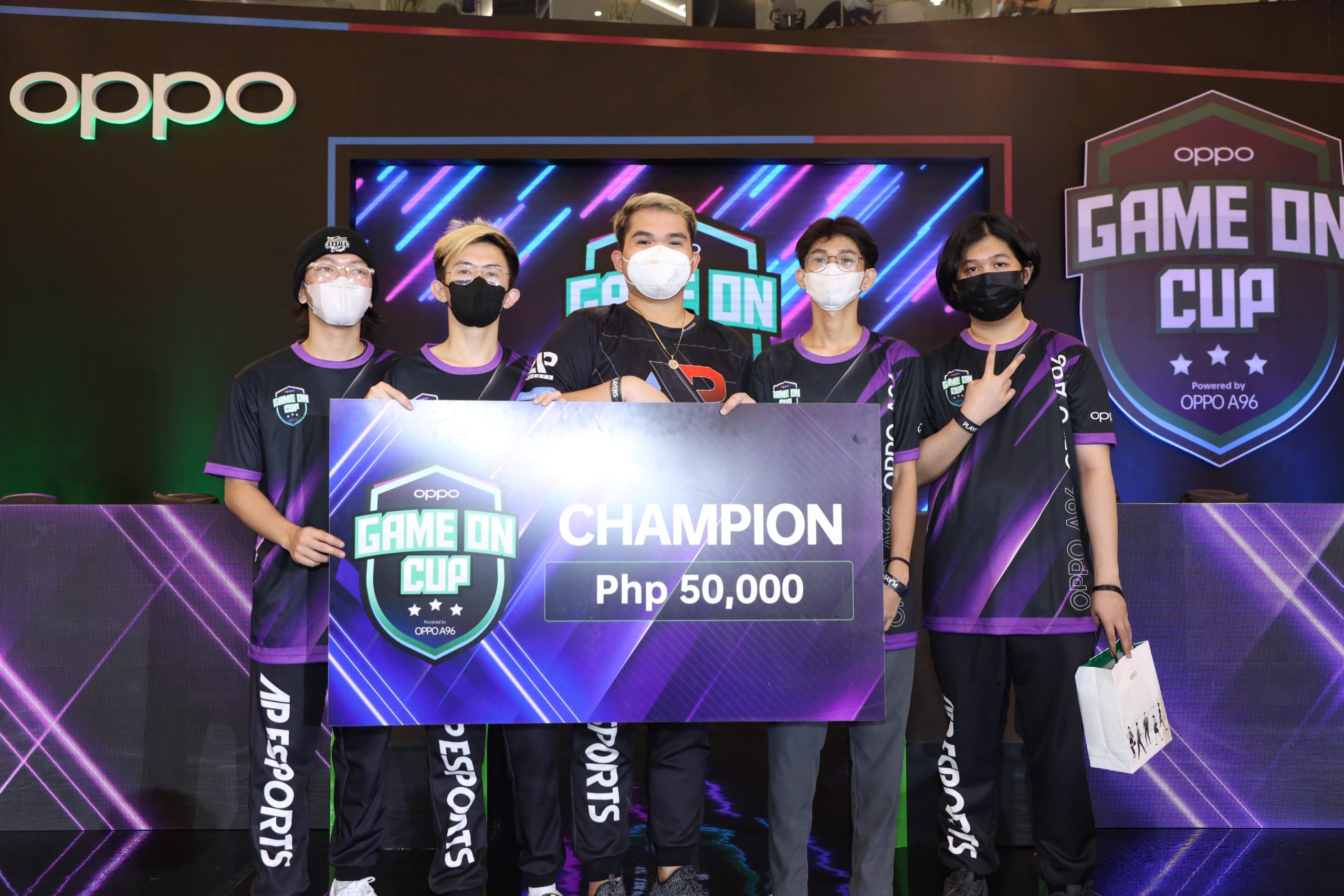 OPPO and Mineski Philippines crown their new OPPO Game On Cup Champion