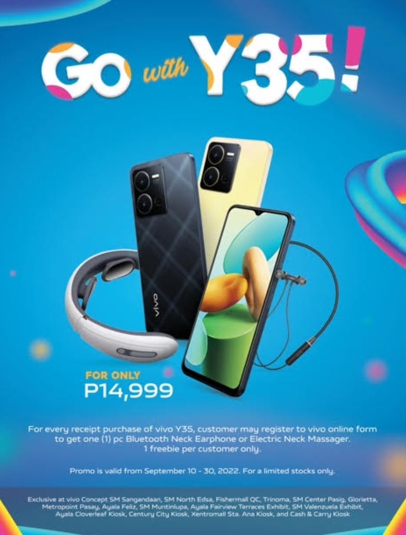 Ready, Get Set, Go with vivo Y35! Be #QuickAsAFlash and get exciting freebies now