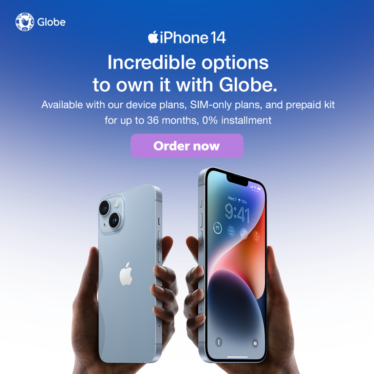 Globe launches All-New iPhone 14, iPhone 14 Plus, iPhone 14 Pro, iPhone 14 Pro Max, Apple Watch Series 8, Apple Watch SE, and Apple Watch Ultra  