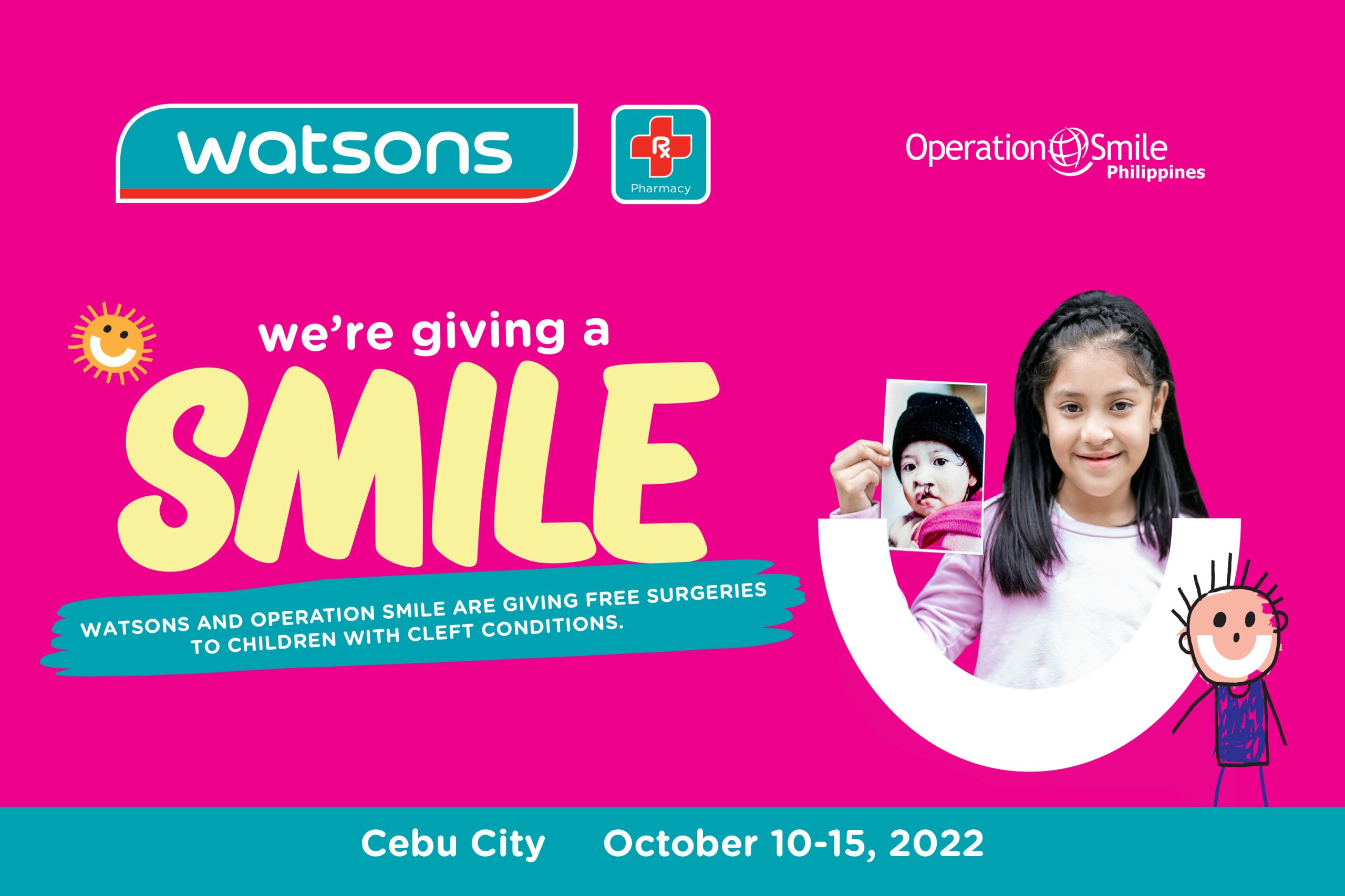Operation Smile and Watsons brings all-female surgical & educational team to Cebu for Women in Medicine