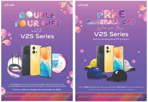 Start Your Holiday Shopping with vivo V25 Series and Get More Freebies