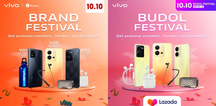 Exclusive deals await you with lots of freebies and discounts on vivo 10.10 Sale!