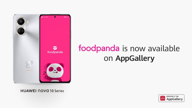 Download foodpanda and Jollibee in Huawei AppGallery and enjoy exclusive benefits and discounts