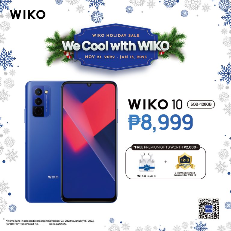 Get yourself a WIKO gift this Christmas