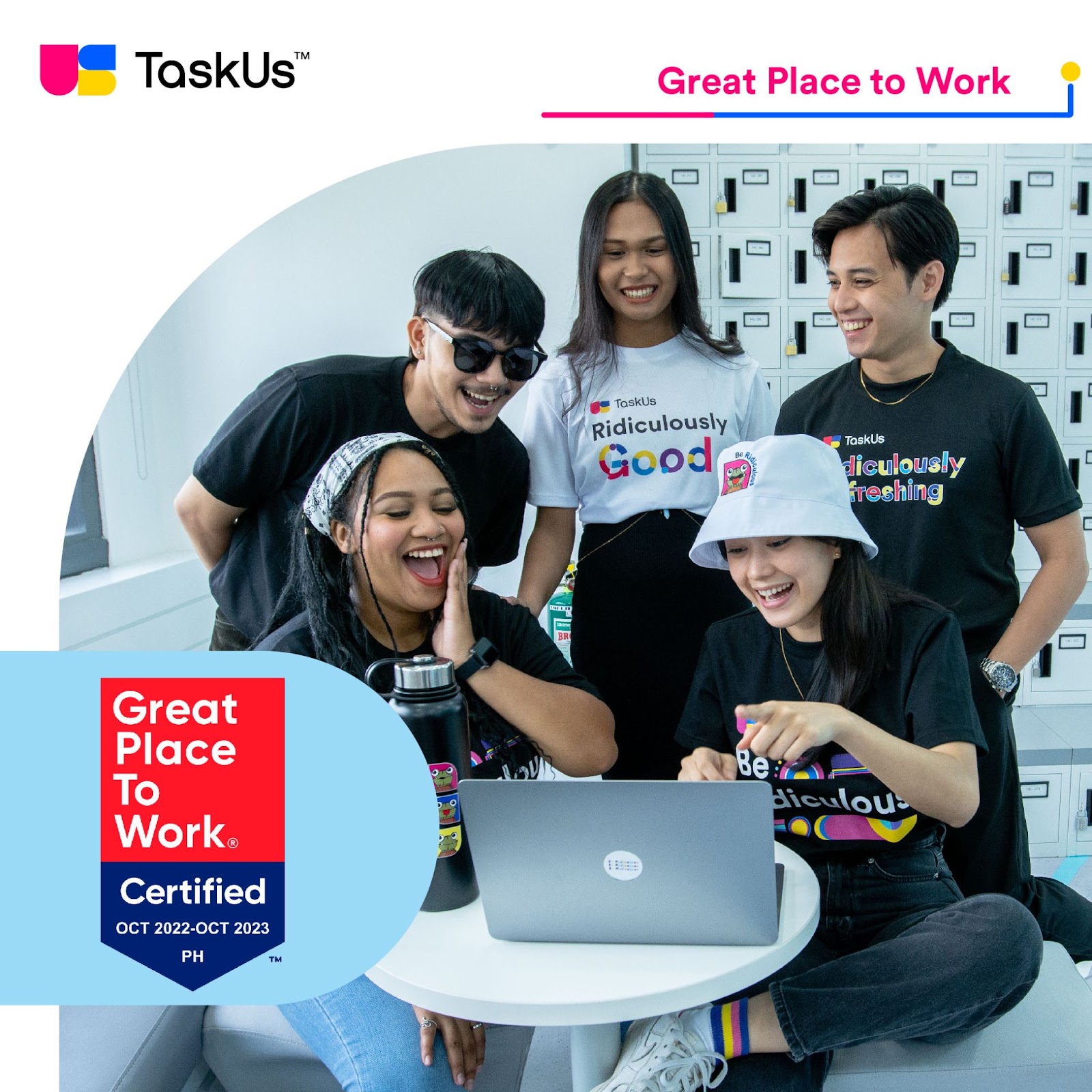 TaskUs Philippines receives Great Place to Work(R) Certification