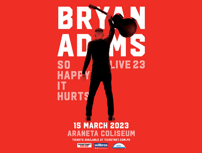 Bryan Adams ‘So Happy It Hurts Tour’