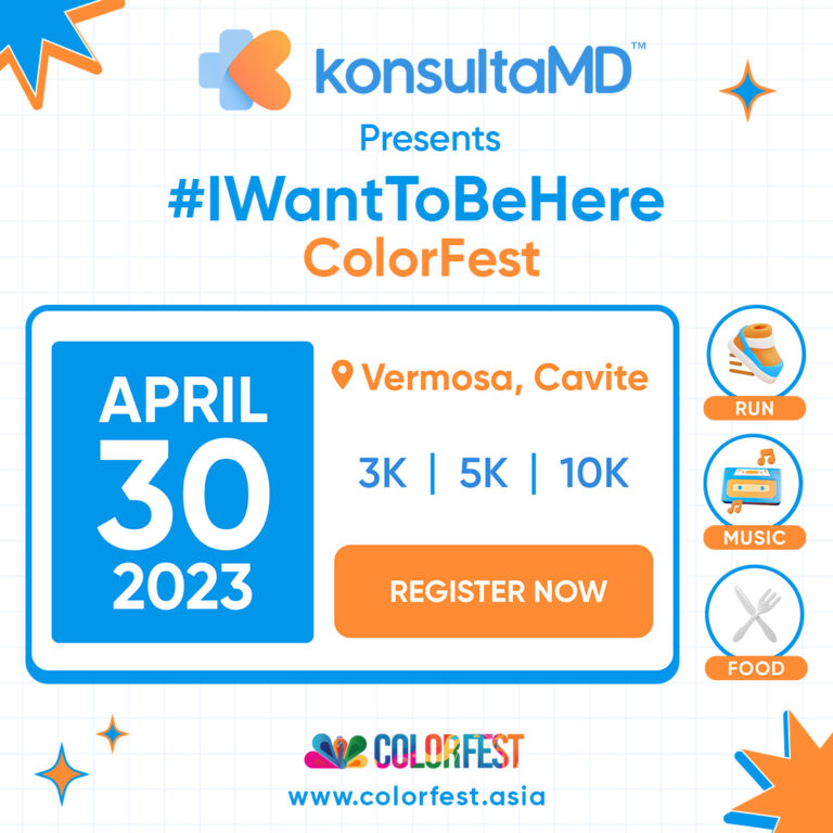KonsultaMD launches SuperApp at #IWantToBeHere ColorFest Run