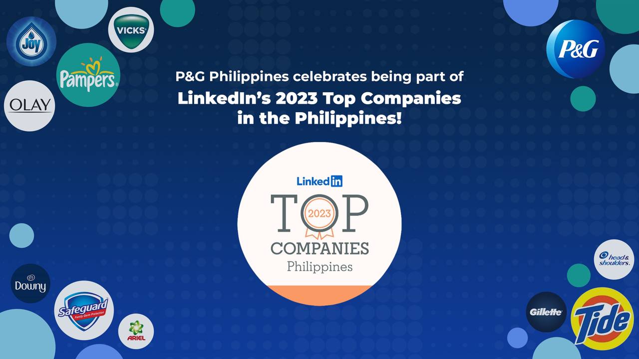 P&G recognized among LinkedIn's 2023 Top Companies in the Philippines