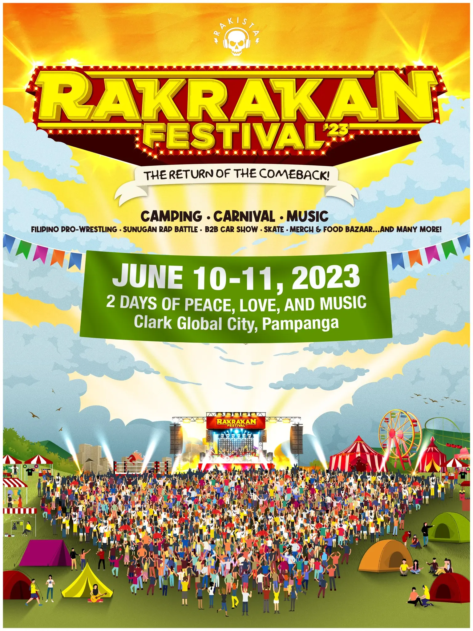 Rakrakan Festival: 2 Days of Peace, Love and Music | Metropoler