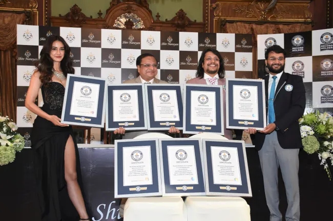 Shiv Narayan Jewellers Makes History Achieving 8 Guinness World Records Titles
