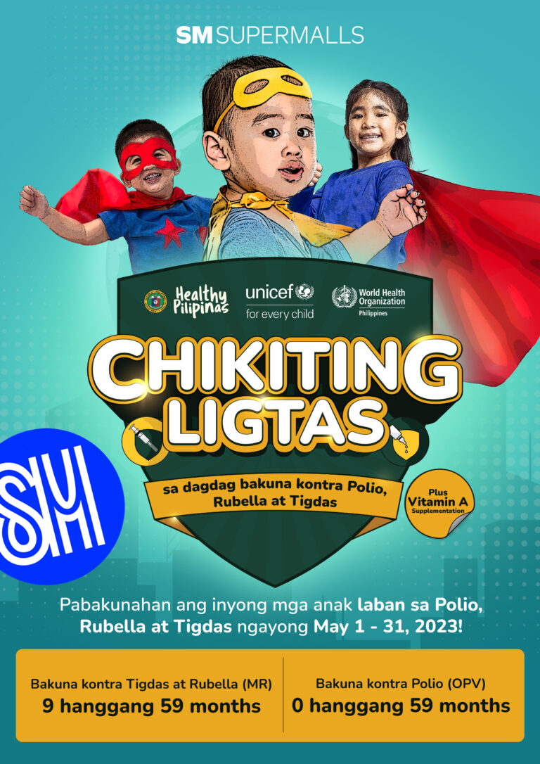 SM, DOH ramp up Chikiting Ligtas Vax Campaign at the mall