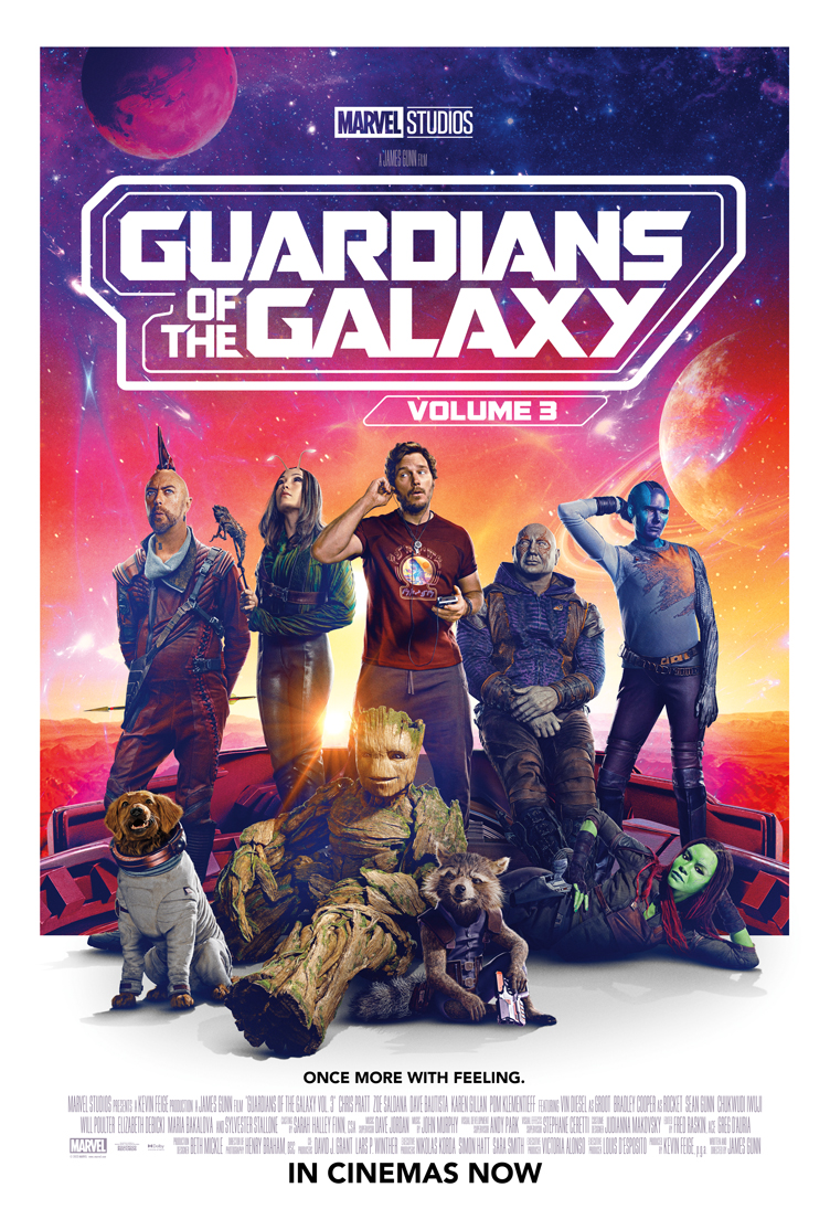 Don’t miss the epic conclusion to the Guardians’ trilogy and watch Marvel Studios’ “Guardians of the Galaxy Vol. 3,” now showing in cinemas