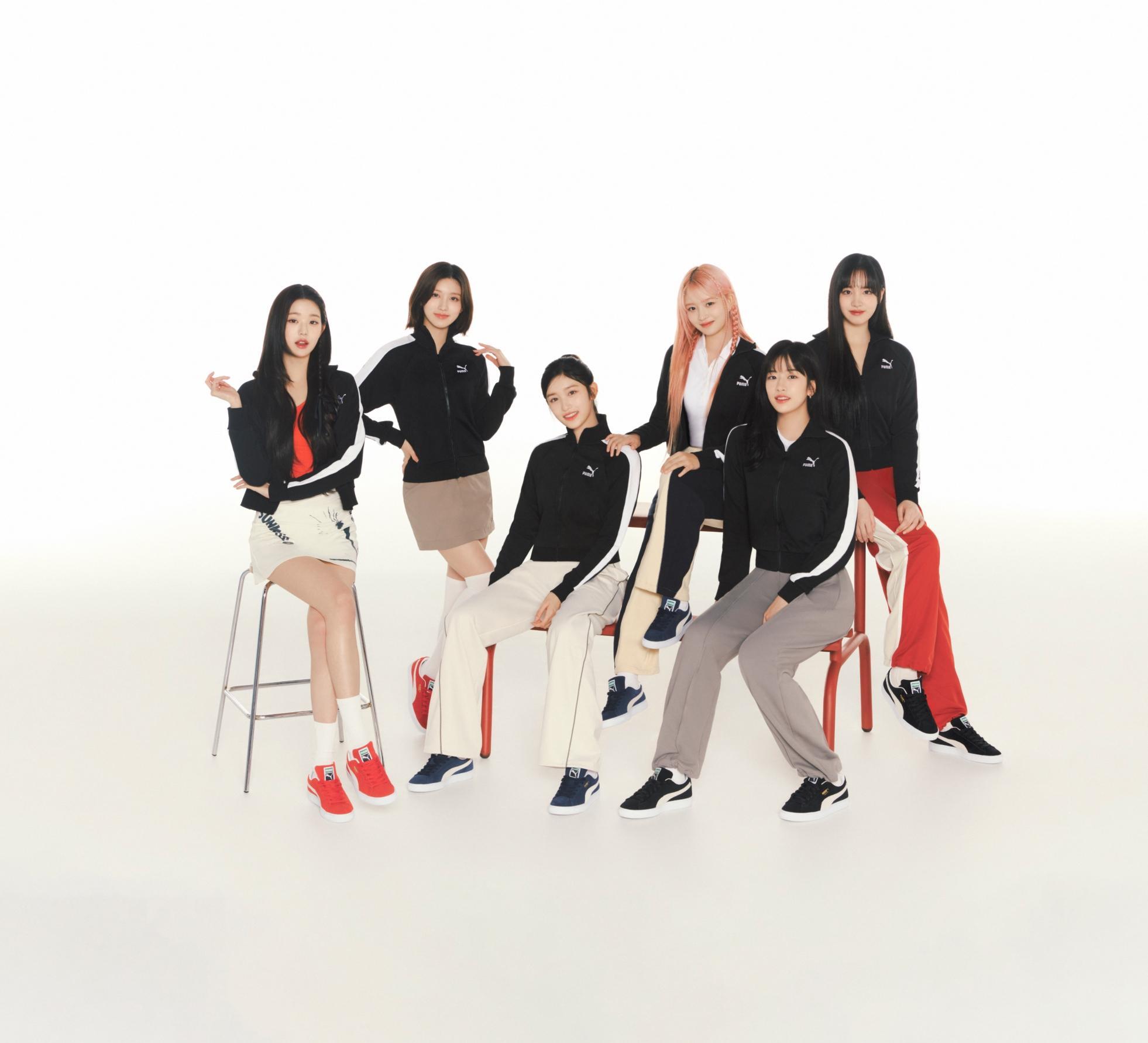 PUMA Selects K-Pop Girl Group “IVE“ as APAC Ambassador