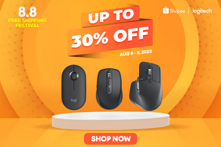 Upgrade Your Tech Arsenal: Logitech’s 8.8 Back-to-School Sale on Offers Up to 30% off, vouchers, free shipping and more!