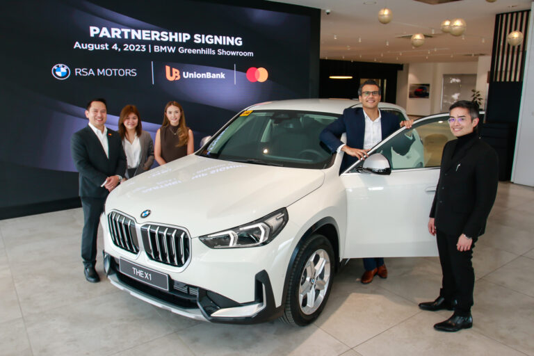 Your UnionBank Mastercard may be the key to a brand-new BMW