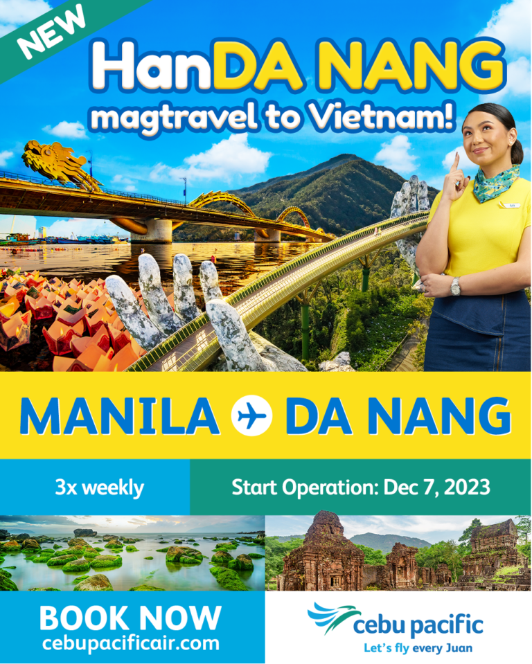 Cebu Pacific Launches Manila – Da Nang Flight with Piso Sale