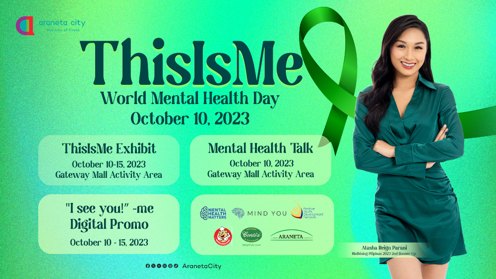 Araneta City celebrates individuality this World Mental Health Day