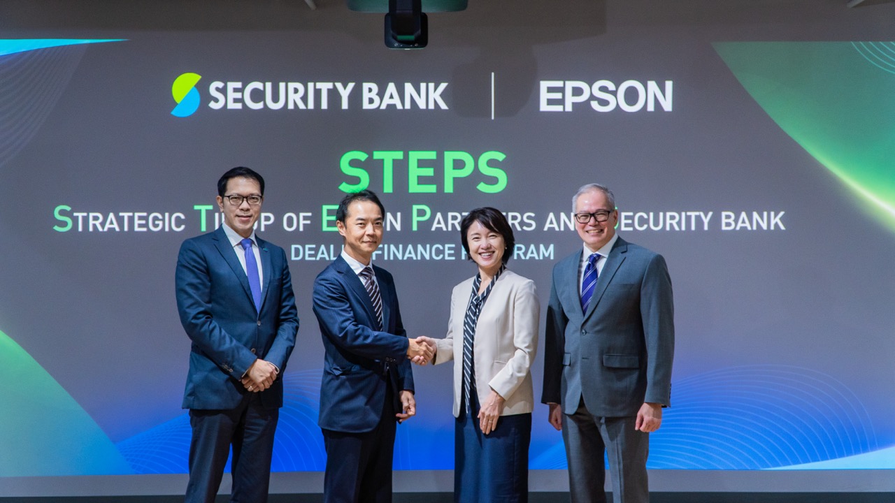 Epson Philippines partners with Security Bank to launch STEPS Dealer Finance Program
