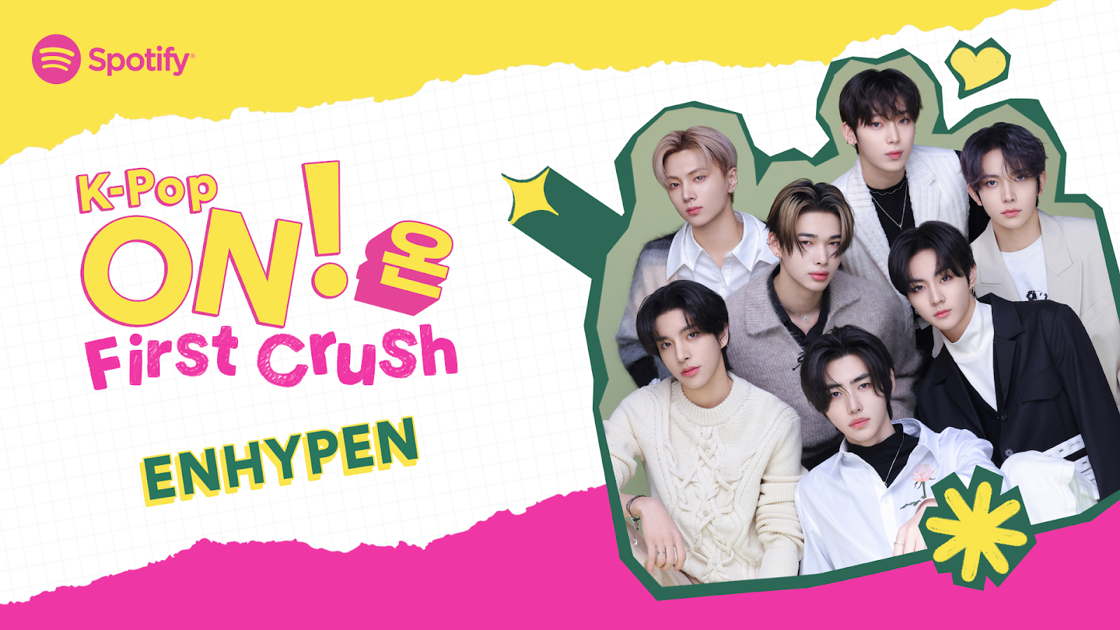 ENHYPEN drops Spotify K-Pop ON! (온) Single in an ode to the artists who fueled their passion for K-Pop