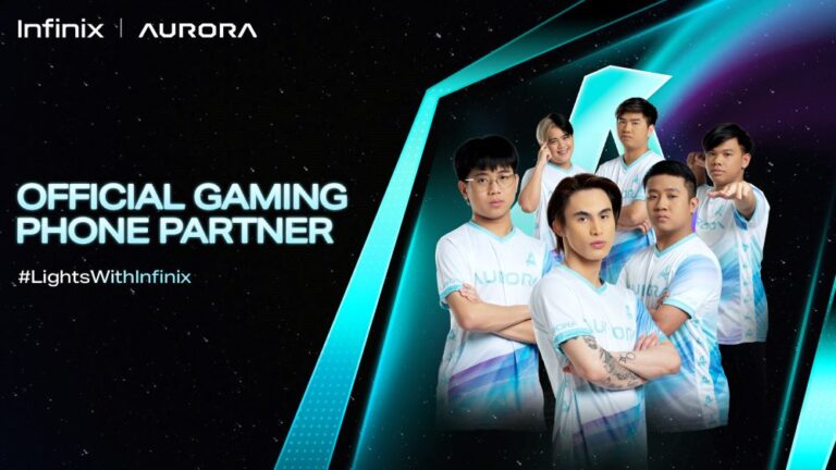 Lights with Infinix: Aurora MLBB gears up for exciting tournaments with new gaming phone partner
